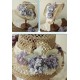 Hoshibako Works Rainy Season Is Approaching Hydrangea Straw Bonnet, Brooches and Bow Clips(Full Payment Without Shipping)